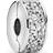 Pandora Pavé Clip Charm - Silver/Transparent