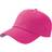 Atlantis Action 6 Panel Chino Baseball Cap - Fuchsia