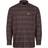 Fred Perry Tonal Tartan Shirt - Black