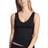 Calida Natural Comfort V Neck Tank Top - Black