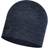 Buff Midweight Merino Wool Hat - Night Blue Melange