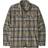 Patagonia Long Sleeved Organic Cotton Midweight Fjord Flannel Shirt - High Explorer/Sage Khaki