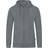 JAKO Organic Hooded Jacket Unisex - Stone Grey