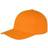 Result Unisex Core Memphis 6 Panel Baseball Cap 2-pack - Orange