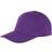 Result Unisex Core Memphis 6 Panel Baseball Cap 2-pack - Purple