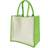Westford Mill Printers Midi Jute Bag 2-pack - Apple Green