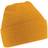 Beechfield Soft Feel Knitted Winter Hat - Mustard