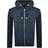 Superdry Organic Cotton Vintage Logo Embroidered Zip Hoodie - Eclipse Navy