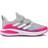 Adidas Kid's Fortarun Double Strap - Grey Two/Cloud White/Shock Pink