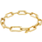 Monica Vinader Alta Capture Charm Bracelet - Gold