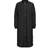 Only Jessica Quilted Long Coat - Black