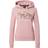 Superdry Vintage Logo Boho Sparkle Hoodie - Soft Pink