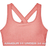 Under Armour Mid Crossback Heather Sports Bra - Stardust Pink Light Heather/Stardust Pink