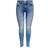 Only Kendell Life Reg Ankle Skinny Fit Jeans - Blue/Light Medium Blue Denim