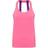 Tridri Double Strap Back Vest Women - Lightning Pink Melange