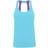 Tridri Double Strap Back Vest Women - Turquoise Melange