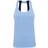 Tridri Double Strap Back Vest Women - Cornflower Melange