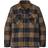 Patagonia Insulated Organic Cotton Midweight Fjord Flannel Shirt - Mountain Plaid/Timber Brown