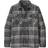 Patagonia Insulated Organic Cotton Midweight Fjord Flannel Shirt - Growlers Plaid/Ink Black