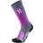 UYN All Mountain Socks Women - Medium Grey Melange/Purple