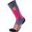 UYN All Mountain Socks Women - Medium Grey Melange/Pink