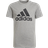 Adidas Boy's Essentials T-shirt - Medium Grey Heather/Black (HE9281)