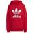 Adidas Women Originals Adicolor Trefoil Hoodie- Vivid Red