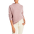 Vince Boiled Funnel Neck Pullover - Pink Shell