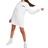 Ellesse Core Logo Hoodie Dress - White