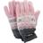 Floso Women's Thinsulate Fairisle Thermal Gloves - Pink