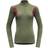 Devold Hiking Half Zip Neck Top Women - Lichen/Beetroot