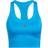 Adidas Running Medium-Support Pocket Bra - Bright Blue