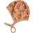 Joha Wool Baby Hat - Light Brown w. Bears (95205-356-3308)