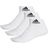 Adidas Ankle Socks 3-pack Unisex - White