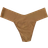 Hanky Panky Breathe Natural Rise Thong - Toffee