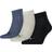 Puma Quarter Training Ankle Socks 3-pack Unisex - Navy/Black/Light Grey