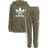 Adidas Kid's Adicolor Hoodie Set - Focus Olive/White (HC4462)