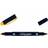 Tombow Mono Edge Dual Tip Highlighter 3.8/0.5mm Golden Yellow