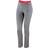 Spiro Fitness Trousers Women - Sport Grey Marl/Hot Coral