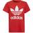 Adidas Junior Trefoil T-shirt - Vivid Red/White (HC9586)