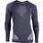 UYN Evolutyon UW Long Sleeve Shirt Men - Charcoal/White/Red