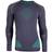 UYN Evolutyon UW Long Sleeve Shirt Men - Charcoal/Green/Orange Shiny