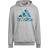 Adidas Essentials French Terry Camo-Print Hoodie - Medium Grey Heather