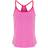Tridri Yoga Vest Women - Pink Melange/Hot Pink