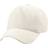 Beechfield Unisex Plain Original 5 Panel Baseball Cap 2-pack - Natural