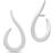 Julie Sandlau Classic Swan Earrings - Silver