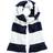 Beechfield Varsity Unisex Winter Scarf - French Navy/White