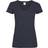 Universal Textiles Women's Value Fitted V-Neck Short Sleeve Casual T-shirt - Midnight Blue