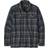 Patagonia Long Sleeved Organic Cotton Midweight Fjord Flannel Shirt - Drifted/New Navy