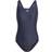 Adidas Women's SH3.RO Classic 3-Stripes Swimsuit - Shadow Navy/Pulse Mint